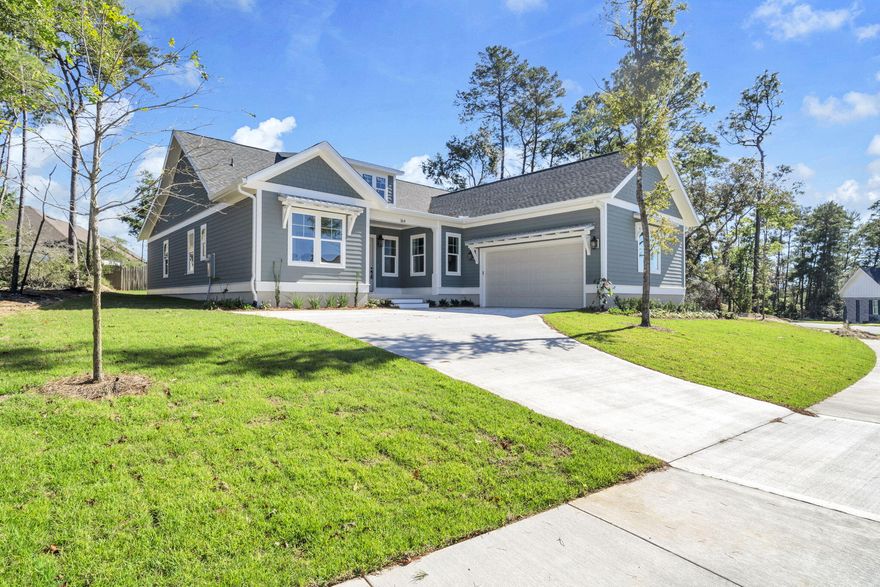 Discover the epitome of comfortable living in this charming 2417-square-foot retreat. Step into a world of modern elegance and thoughtful design, where every detail has been meticulously curated to offer the ultimate in comfort and convenience. This delightful single-story home boasts 4 bedrooms and 3 baths, providing ample space for both relaxation and entertaining. The heart of the home is the generously sized kitchen, where culinary delights are effortlessly prepared on a large eat-in island. Adjacent, the breakfast area beckons with its welcoming ambiance, providing the perfect spot to enjoy your morning coffee or casual meals in the glow of natural light.

Designed with practicality and privacy in mind, the split floor plan seamlessly accommodates 2 bedrooms along with a versatile mother-in-law suite just off the other side of family room. The master bedroom exudes tranquility, featuring a board and batten accent wall and offering a private exit to the back porch, where relaxation awaits.

Step outside to discover your own private oasis, a back porch stubbed for gas, ready for outdoor gatherings, grilling and leisurely afternoons.

Efficiency meets style in every corner of this home, including the laundry room, complete with cabinet storage, a convenient sink, and a built-in drop zone, ensuring that organization is both effortless and elegant.

Positioned for convenience and surrounded by amenities, this residence offers the perfect balance of tranquility and accessibility. Whether you're seeking a peaceful retreat or a welcoming space to entertain, this home is sure to exceed your expectations.

Don't miss the opportunity to make this exceptional property yours. Schedule a showing today and embrace the lifestyle you deserve.