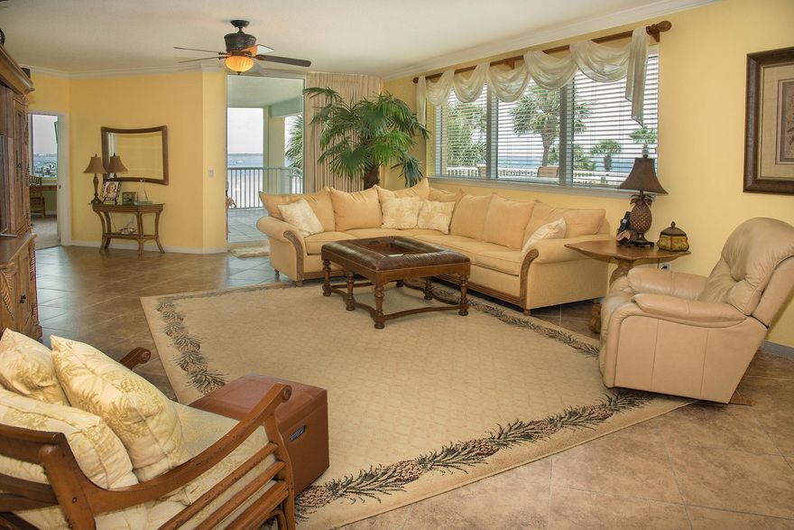 Discover why Destin West Beach & Bay Resort is one of the most sought after destinations on the Emerald Coast. This spacious unit in this magnificent complex offers a great direct unobstructed view of the Bay from the master bedroom as well as fabulous direct unobstructed views from the kitchen, den, living room and deck. Have your own hot tub and grill on the private deck. This condo has its own private garage and a private entrance and exit to the amenities of DestinWest. A boat slip is available to purchase for an additional amount.