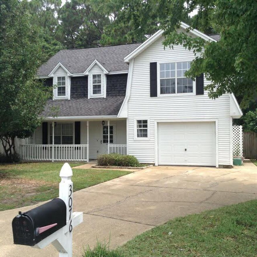 Charming 4 bedroom 2 bath home convenient to schools, shopping, hospital and both military bases. New stove and dishwasher. Buyer to verify all data and dimensions.