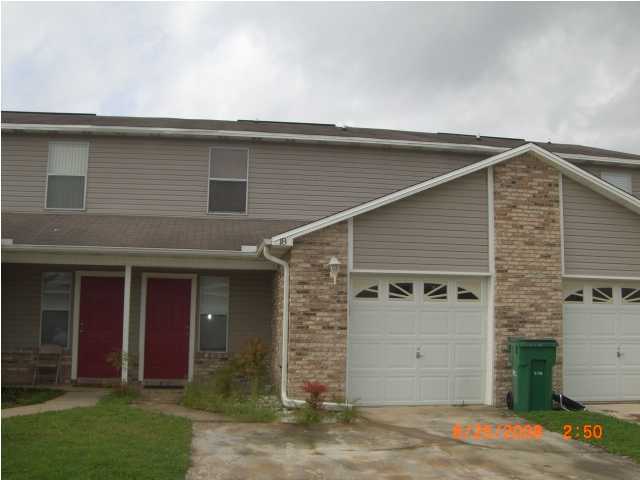 Wow! A townhouse WITH a garage and 3 bedrooms!  Centrally located between both Eglin AFB and Hurlburt AFB this two story townhome has an open floor plan, a large great room area with vinyl planking and kitchen downstairs and 3 bedrooms upstairs. carpet in bedrooms.  Back yard is privacy fenced. Come and see.  Owner allow 1 SMALL PET ONLY, NO SMOKING, NO VAPING!  Freshly painted thru out!!!  New A/C installed and new garage door opener being installled.