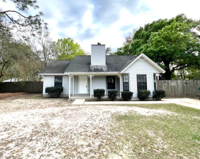 Available 03/13/2023...Cute Florida Cottage in South Crestview with easy access to bases, beaches, and shopping. 3/2 floor plan with newer paint and carpet. HUGE lot with lawn care included in the rental rate. Separate dining area, spacious kitchen and separate laundry room. The master bedroom is large with double vanities and nice ceramic tile shower. Guest rooms are spacious and guest bathroom. Wood burning fireplace for winter in Florida and yard building for storing lawn equipment. No inside smoking or vaping. Pets will be allowed with owner approval and $400 non-refundable pet fee. Minimum 600 FICO credit score required in addition to meeting applicant rental criteria.