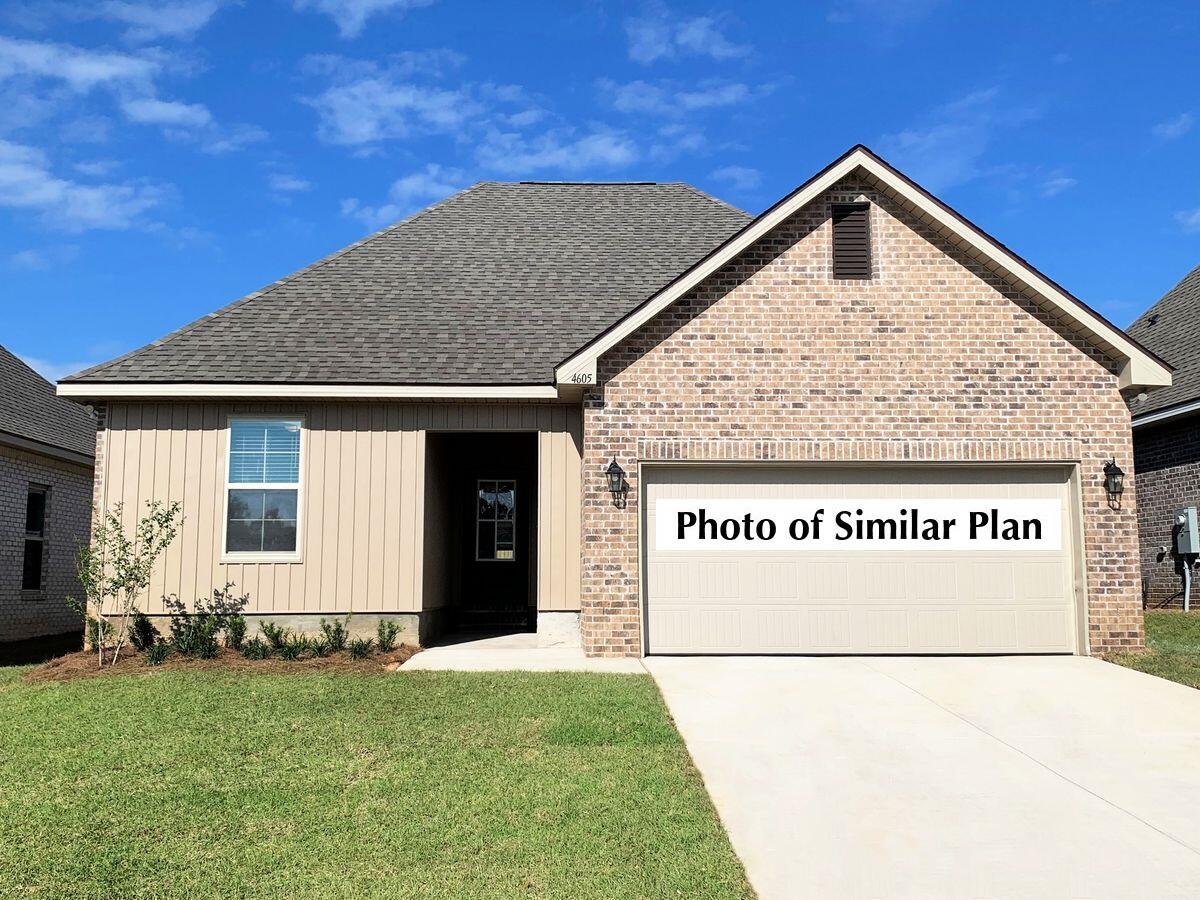 The NOLANA IV G in Natureview community offers a 3 bedroom, 2 bathroom open design. Upgrades added (list attached). Special Features: double vanity, garden tub, separate custom tiled shower, and walk-in closet in master bath, kitchen island, walk-in pantry, boot bench in mudroom, covered porches, undermount sinks, LED lighting throughout, crown molding, ceiling fans in living and master, framed mirrors in all baths, smart connect WIFI thermostat, smoke and carbon monoxide detectors, landscaping, architectural 30-year shingles, flood lights, and more!Energy Efficient Features: water heater, electric kitchen appliance package, vinyl low E windows, and more! Energy Star Partner.