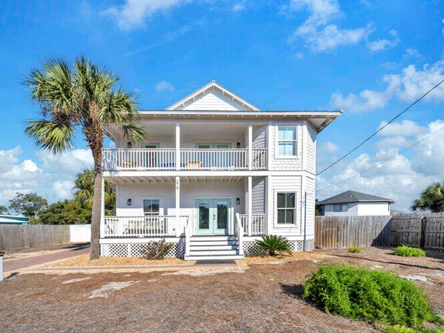 This fully furnished 6 bedroom home is only 2 blocks from world-class beach access in Miramar Beach and Pompano Joe's. This oversized 74x114 corner lot has a large resort style heated pool. Plenty of room to add a summer kitchen, putting green and more. This turnkey opportunity will accommodate near-immediate use and enjoyment for owners desiring a magnificent coastal lifestyle or an excellent short-term rental opportunity.