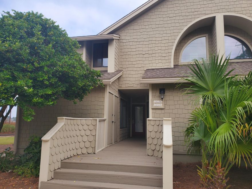 Completely updated second floor walk up condo in Sandestin,available for a 12 month lease unfurnished.Features gorgeous dark wood floors,stainless steel appliances,granite counters,updated finishes throughout, and a beautiful sun room with view of the Bay. Come see what all a Resort Community has to offer. Amenities available with the lease of this home (for a one-time, $150 administrative fee per lease term) are daily kayak, bike and boogie board rentals, daily tennis court time, fitness club access (with spa and steam rooms), access to the resorts four pools, and discounts on golf and beach set-ups. This is in addition to any amenities specific to this property's neighborhood and is an exclusive offering with this listing.