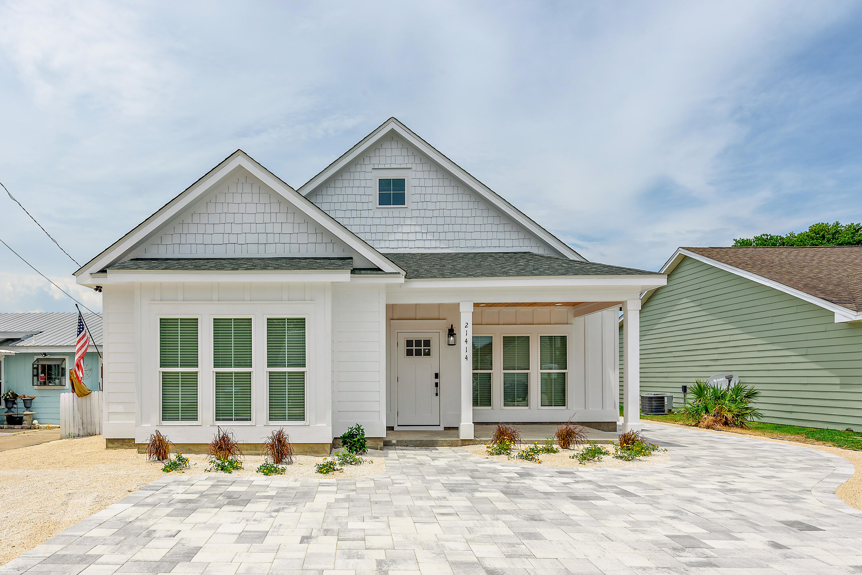 Your Dream Coastal Escape Awaits: Stunning New Construction located on the west end of Panama City Beach. Builder spared no expense in design, and construction with amenities galore (quartz counter tops, luxurious master shower, golf cart garage, and ice machine) to make this Beach house your private paradise! Did I mention it comes fully furnished!!!Whether you're looking for full time residence, vacation home, or investment rental home, this beach house offers the perfect escape to relax, entertain, and enjoy the beauty of beach life living.