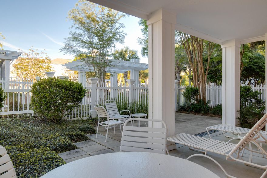 TRULY a must See!! $53,000 GROSS RENTAL in 2017. Desirable, renovated, corner 2BR/2BA lock-off on the Amenities Terrace with its OWN GATED, 1300 sf patio area providing room for sunning with privacy or evening cocktail gatherings. perfect for a pet owner. Simply open your gate and you are steps from the grilling area, infinity pool, hot & cold tubs, work out room, outdoor fireplace, lawn, etc. The lock-off feature allows this unit to rent in 3 formats - as a 2BR or as separate 1BR and studio, maximizing the rental capability. Owner has modified the Kitchen to accept a full sized fridge!