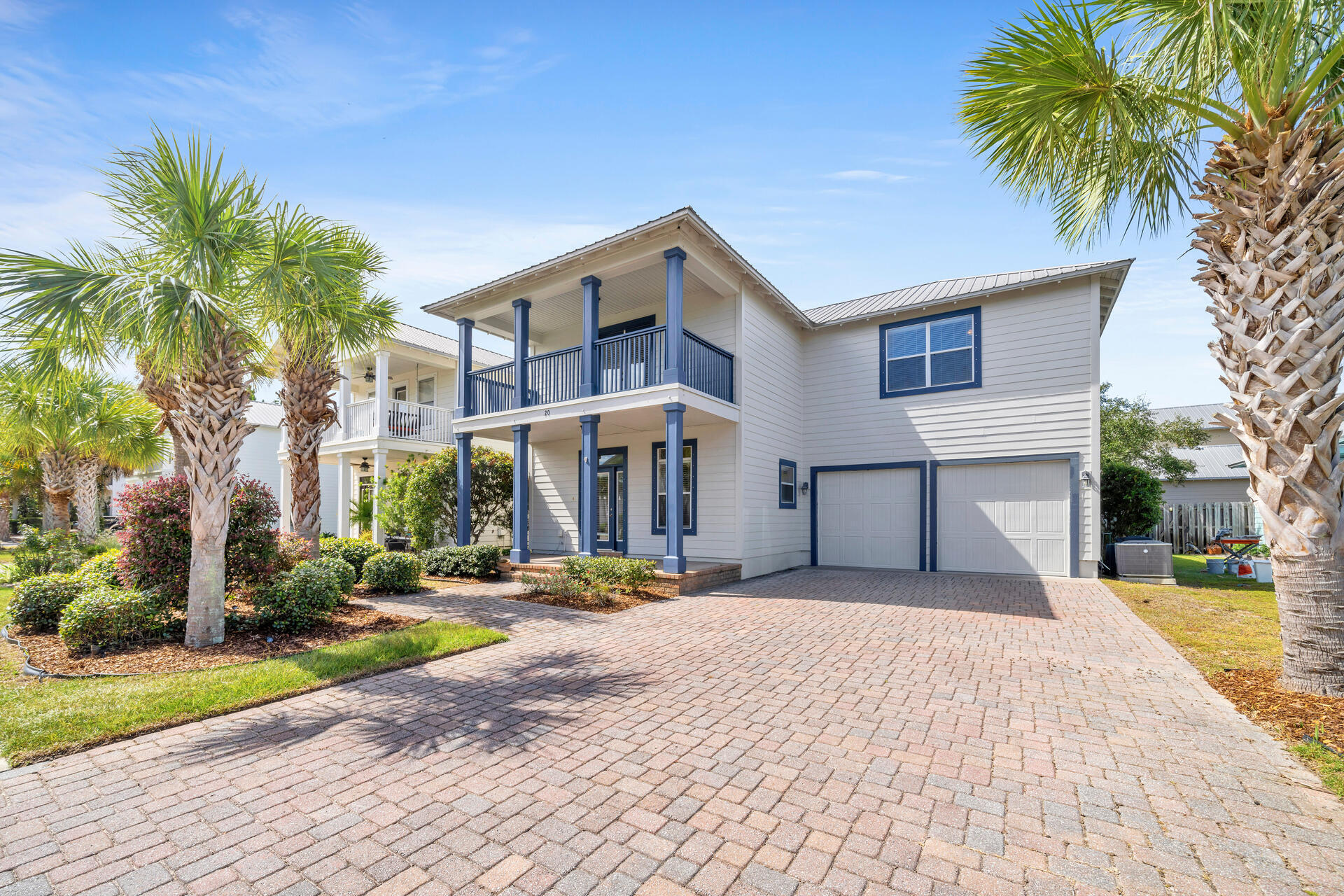 This affordably priced 1680 sq.ft. home in the desirable community of Eagle Bay features 3 bedrooms, 2.5 baths, wide porches, fenced backyard, large laundry room and 2 car garage. The architecture in the community and the design of this home exudes Florida charm. And did I mention the bay access with boat launch is just a short stroll away? Eagle Bay is just 2 miles from 30A, 5 minutes from multiple beach accesses and 5 minutes from all the dining, shopping and entertainment of Grand Blvd.