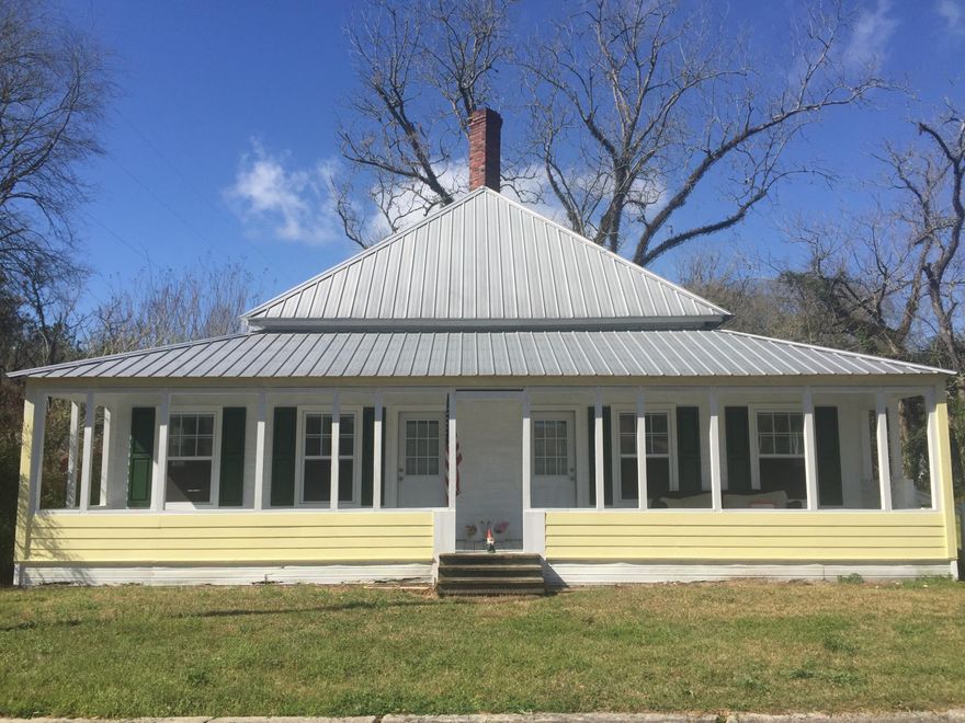 Historic home located in the original ''downtown'' area of Ponce De Leon and within 1 mile of Ponce De Leon State Park for swimming and picnicking. Renovations have begun but a job transfer prevents Seller from completing. This includes new windows, metal roof, replacing floor and floor joist, new stubbing for plumbing, new slider door and front porch (8'x40'). Home has a total of 10 rooms. 3 have ceilings that are 12'6'' in height. Also includes one central chimney in the middle of home that has 4 fireplaces coming from it. Property includes 3 lots, a older 2 car garage, and 1 older storage buildings. There is some old termite damage but home was treated approximately 2 years ago. Seller has done most of the ''hard'' things. Now is you can make it your showplace!! Being sold as-is.