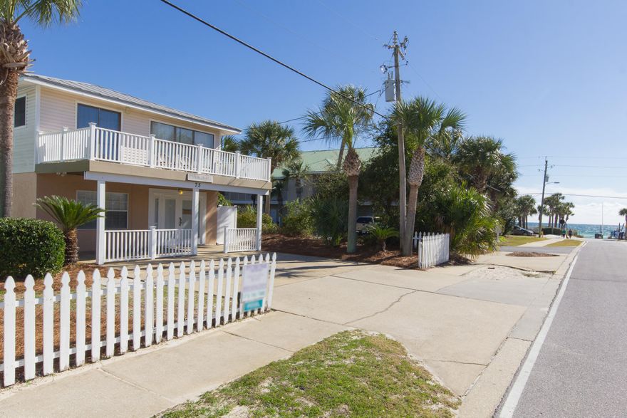 Crystal Beach rental cottage! This is a great opportunity to own a proven rental property just steps from the beach access. Located on Scenic Gulf Highway close to great shopping, restaurants, and area attractions. This 5 BR/4 BA beach cottage has 3 bedrooms, kitchen and living room area on the first floor and the second level consists of 2 bedrooms, kitchen and living room. This property is complete with a private in-ground pool!