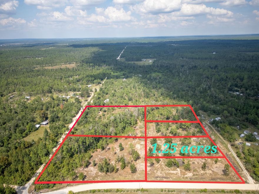 This 1.25- lot offers a prime opportunity for development in a peaceful setting. The land is high and dry, mostly cleared, and ready for construction.  It has improved access and convenience. Whether you're looking to build a dream home or invest in rental properties, this location presents an excellent chance to generate steady income. The quiet surroundings make it an ideal place to establish a lasting residence or a profitable investment. It's all about possibilities
