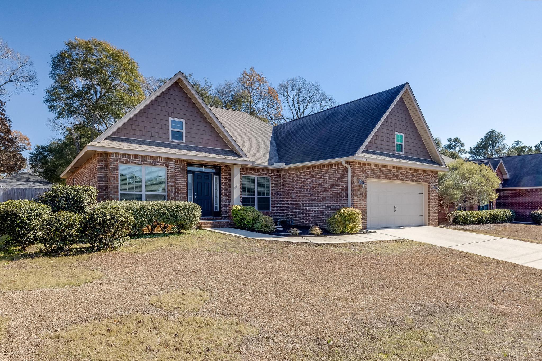 This beautiful well maintained  3-bed, 2-bath plus flex room home in North Crestview comes with an additional flex/office room and offers a desirable split floor plan. The living space features a charming trey ceiling, adding character and elegance to the area. The home includes tile flooring in all wet areas, with brand new carpet throughout the rest of the spaces, ensuring comfort and style.The spacious bedrooms offer walk-in closets, providing plenty of storage. The master suite showcases a stunning trey ceiling with crown molding, a large soaking tub, a separate walk-in shower, and a generous walk-in closet.The fully fenced backyard provides ample space for kids to play and pets to roam. It also features an open patio, perfect for outdoor entertaining or relaxation. Conveniently located just minutes from schools, shopping, and restaurants, this home is ideal for those seeking both comfort and accessibility. All appliances, including the washer and dryer, are included in the sale, making this home move-in ready.

Don't miss the opportunity to make this wonderful home yours!