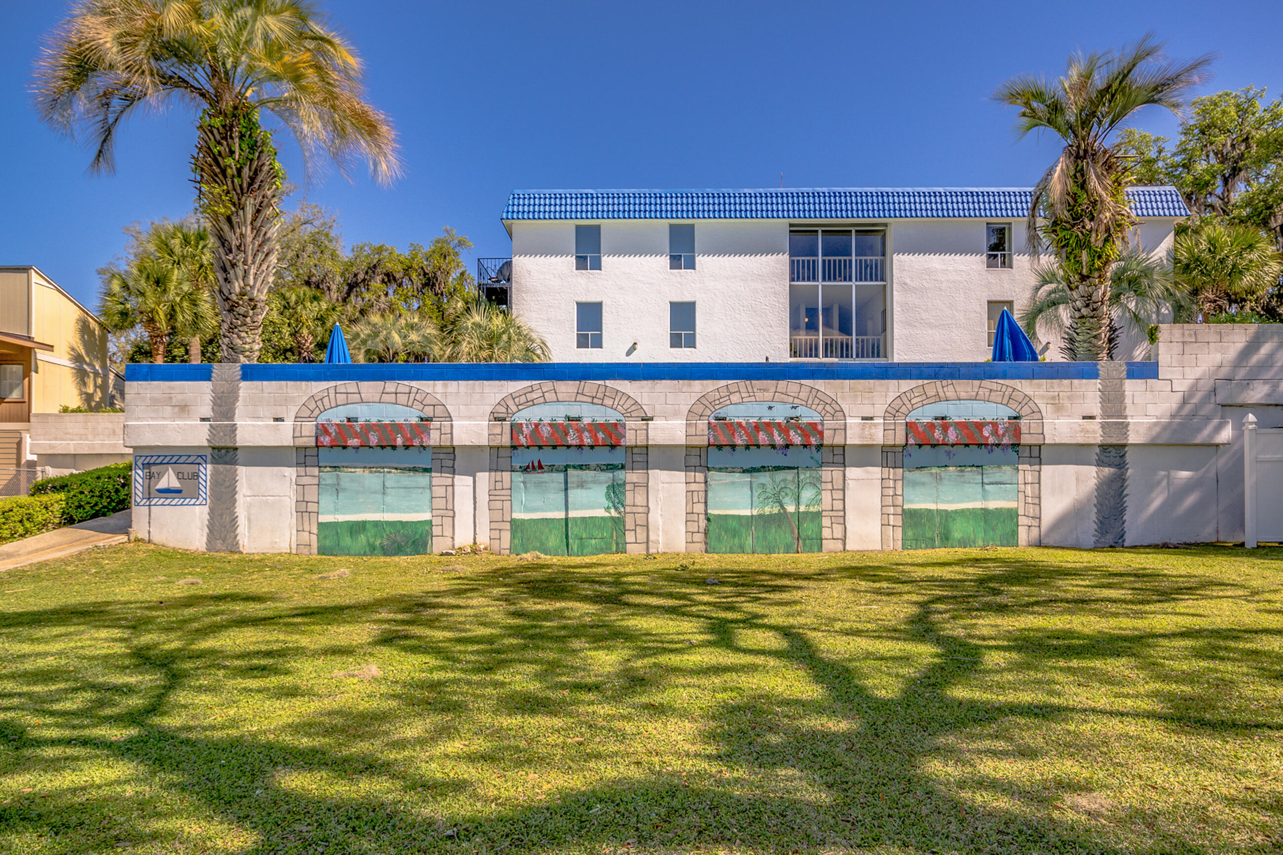 Now is your chance to own this Beautiful, ground floor water front unit. This unit is in Bay Club Condos located in the desirable Cove Neighborhood of Panama City, This condo is well maintained with 2 bedrooms and 2 bathrooms Living room, on Water Side and parking in front of your back door. Relax in the Bay side pool with an awesome view, or enjoy the private dock. Walking distance to all the great downtown places to; work, eat, boat, fishing and everything else important in the downtown area. Come see this unit today.