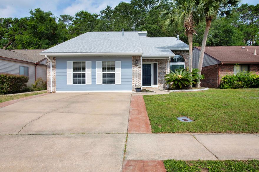 Charming 3br/2ba home with a spacious bonus room perfect for a game room, office, or home gym. Enter into a cozy living space highlighted by a floor-to-ceiling gas-lit fireplace. The kitchen features stainless steel appliances, abundant cabinet space, and pantry. The primary bedroom on the main floor offers privacy and convenience with an ensuite bath.