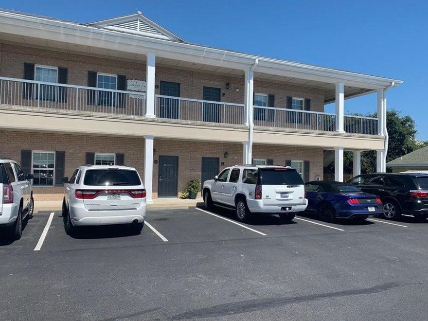 1,260 SF professional office space with 5 private offices, reception area, breakroom and bathroom. Each office is wired with data, phone and cable. This is a first floor end unit which allows for extra parking