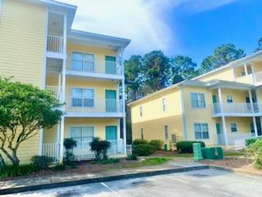 One bedroom, one bath, in Pointe of View condo community! Ideal for primary residence, rental or your private get away for vacation.  Located just one red light East of Sandestin Resort, Pointe of View condos are perfectly situated behind the shops of Grand Boulevard, convenient to both Destin and South Walton. The community amenities include an outdoor pool and fitness center. All appliances to be left with the purchase of the property. Seller has updated kitchen cabinet doors. New 2020 stackable washer and dryer. Buyer to verify ALL dimensions.