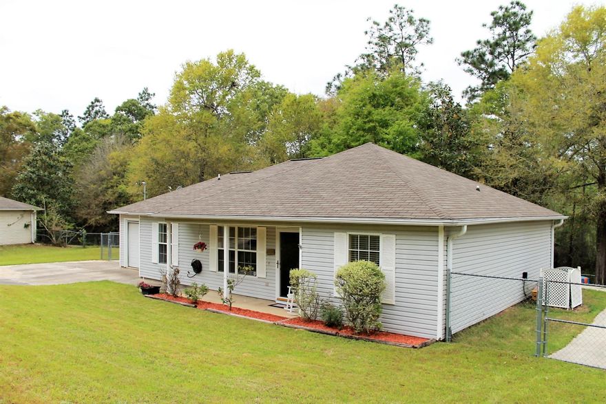 Motivated Sellers!! Well maintained home in the heart of Crestview. This 3 bedroom, 2 bath home is complemented with an open floor plan, New Interior Paint, New A/C System (Jan 2018) and is located on a 1/2 acre lot. The sellers have also expanded the parking area of the driveway. There is a 12x30 deck, perfect for entertaining and those family cookouts, that was added two years ago. The back yard has mature trees and chain link fence, perfect for children and pets.