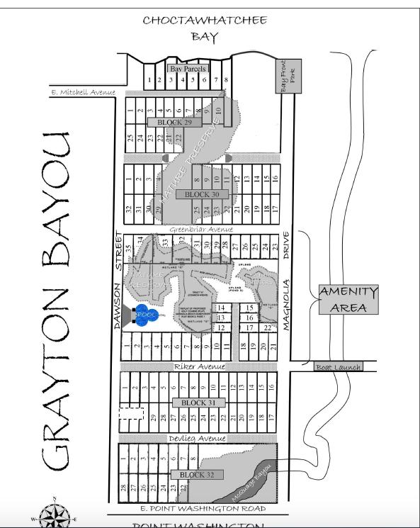 Grayton Bayou - Land