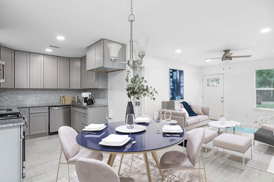 STUNNING FWB Remodel completely taken down to the studs. Interior with a fresh facelift of drywall, plumbing, electrical wiring, HVAC, Hot water heater, flooring, appliances, countertops, cabinets, light fixtures, windows and so much more. Exterior work includes new roof, landscaping, new vinyl siding and privacy fence. Construction done by one of the most reputable contractors in Northwest Florida DR Construction. Floor plan was reconfigured to maximize the square footage in the living area and master bedroom. Kitchen has all new stainless steel appliances and overlooks the massive backyard. Pantry and plenty of cabinet space for the chef of the home. The master BR and Bath are spacious and gorgeous. Property appraiser has remeasured and 1225 sq ft will be added to the PA website soon.