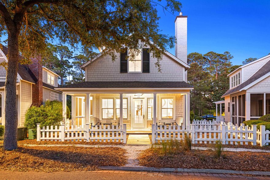 Experience refined coastal living at its finest, in this architecturally captivating cottage nestled within the prestigious gated enclave of WaterSound Beach. Just steps from the Gulf's sugar-white sands and emerald waters, this bespoke Salt Box Cottage blends timeless craftsmanship with high-end designer finishes across nearly 2,000 square feet of elevated living space.From the moment you step inside, you're greeted by dramatic 22-foot vaulted ceilings with exposed beams that define the grand living area, flooding the space with natural light and coastal elegance. Hardwood floors flow throughout the home, leading to a chef's kitchen outfitted with professional-grade stainless steel appliances, sleek quartz countertops, and custom cabinetry--a seamless blend of form and function. Each of the home's three luxurious bedroom suites offers its own ensuite bath, with the two main-level guest retreats featuring soaring 16-foot vaulted ceilings that enhance their serene, spa-like ambiance. The second floor hosts an additional expansive guest suite, while the third floor reveals a sunlit loftperfect for a private reading nook, media space, or post-beach retreat.
Located less than 1,000 feet from the exclusive, membership-optional WaterSound Beach Club, this exceptional property places you at the heart of one of 30A's most coveted beachfront communities, with world-class amenities, private dune walkovers, and an unparalleled lifestyle of luxury and leisure.
A rare opportunity to own a legacy property in WaterSoundwhere architectural beauty meets coastal sophistication.
The gated WaterSound Beach community is located south of Scenic Highway 30A offering homeowners a rare sense of seclusion yet with easy access to area activities. Amenities include swimming pools, a puttering park, community green spaces, a state-of-the-art fitness center, and private boardwalks to one of the most beautiful mile stretches of coastline in the area. Whether you're seeking a luxurious private retreat or a potentially lucrative investment property, revel in the good life at this one-of-a-kind WaterSound Beach residence.