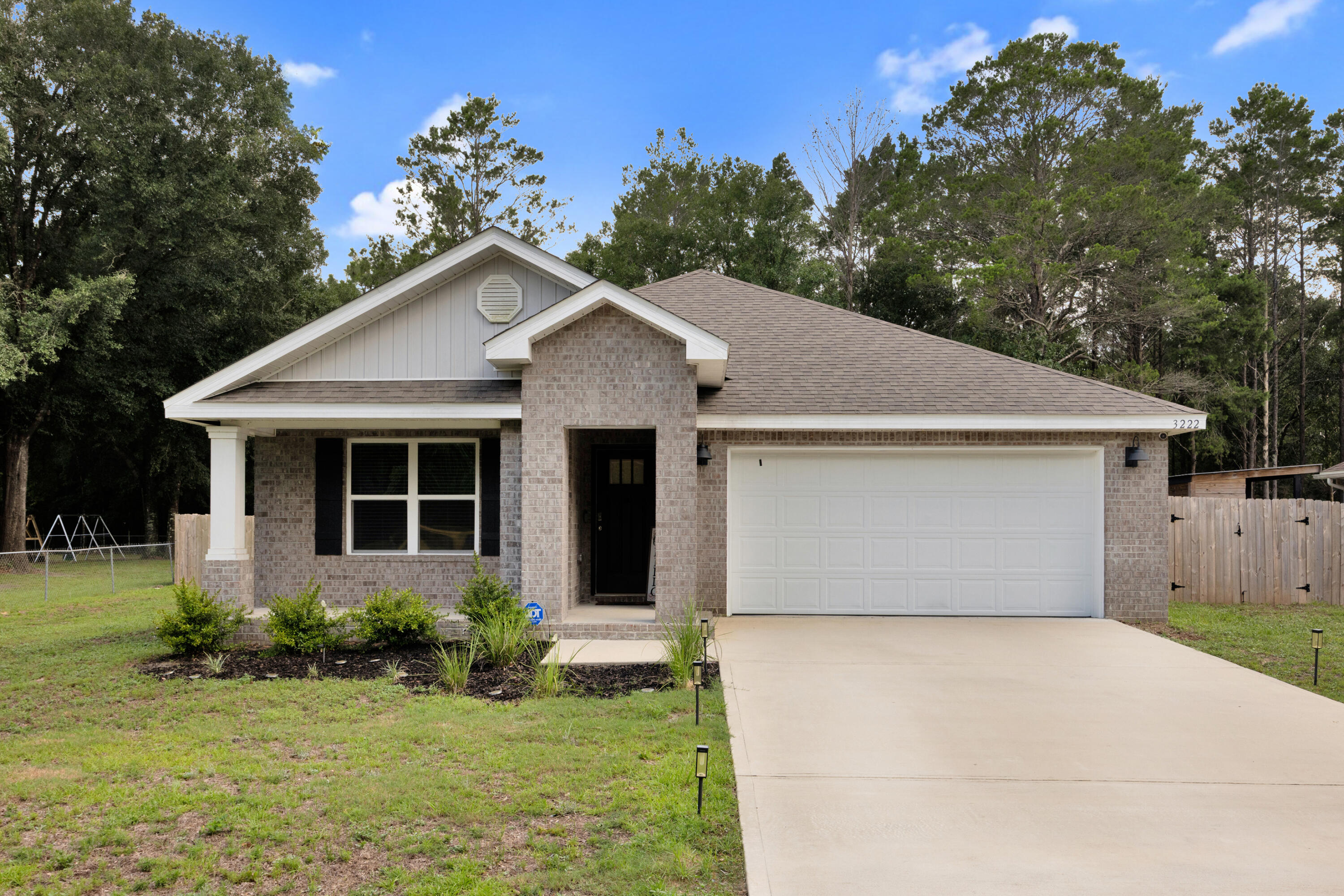 Welcome to this beautifully maintained home, offering the perfect blend of comfort and functionality. This 4 bedroom, 2 bath home is situated on a generously sized lot in a desirable neighborhood with NO HOA, giving you the freedom to truly make this home your own. Inside, you'll find an open-concept layout featuring a modern kitchen with stainless steel appliances, a large island with bar seating, granite countertops, and a spacious pantry. The kitchen flows effortlessly into the dining and living areas, making it ideal for entertaining or everyday living. The master suite includes a walk-in closet and en-suite bath with double vanities. Three additional bedrooms provide plenty of space for family, guests, or a home office. Don't miss this rare opportunity to own a well maintained home on a large lot with the space and freedom you've been looking for.