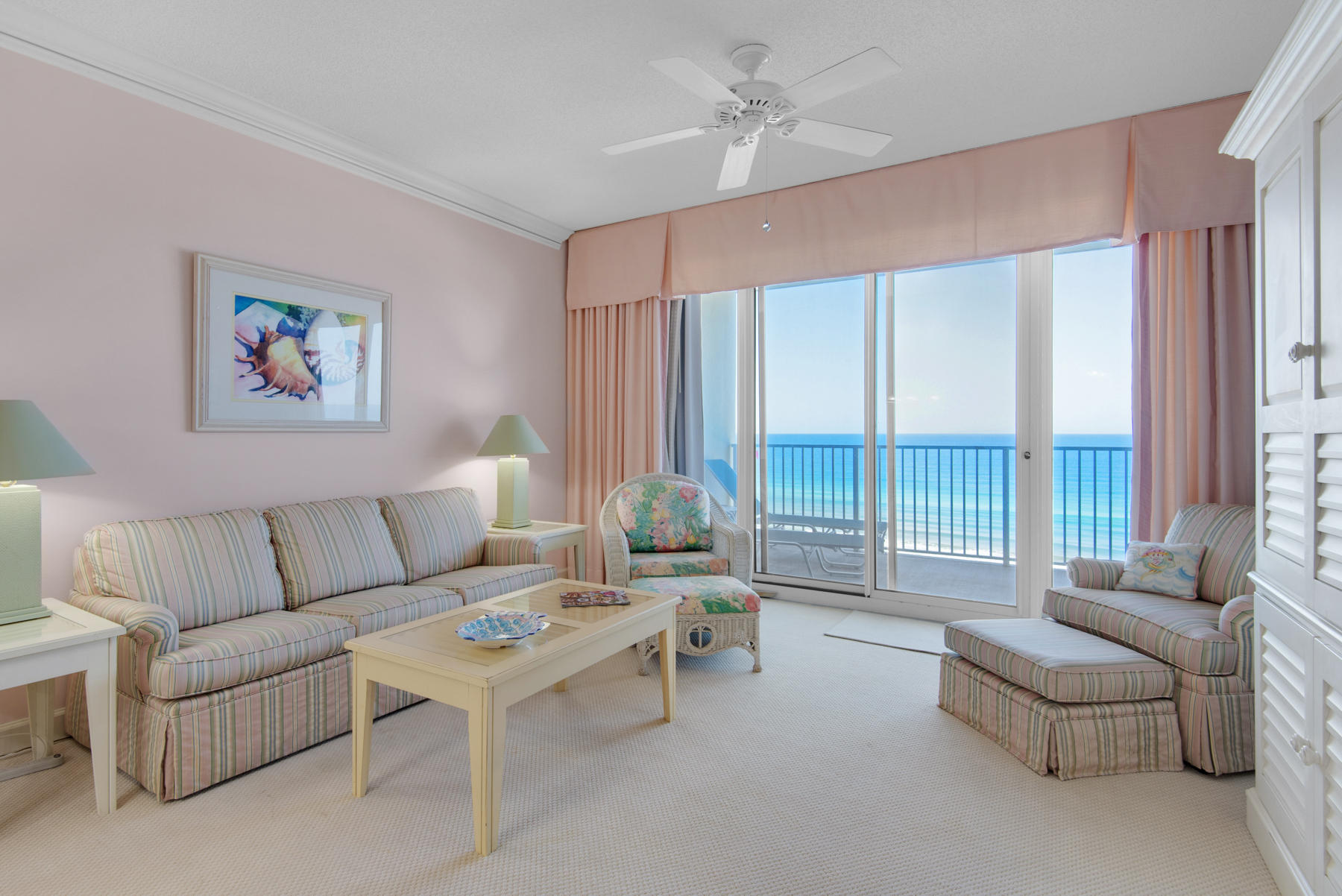 This is one of the best locations in the building! Awesome gulf views from your master and the living area! This condo has never been a rental, and it shows. It is immaculate and is move in ready! And tiomake this even better, it comes with it's own deeded parking space right near the elevator! A $15,000 value. Come see this gem today!