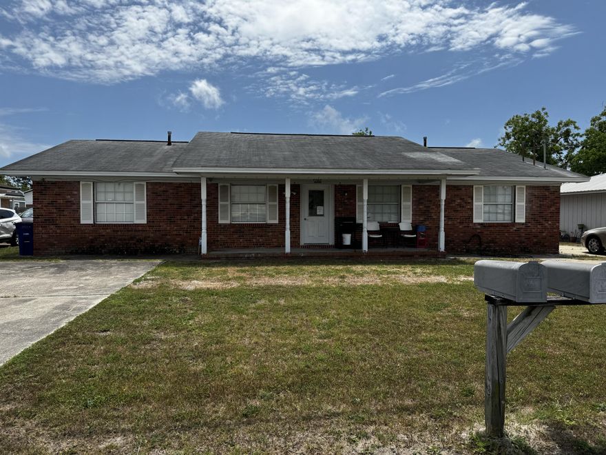 Investors! Triplex located in Panama City, each unit is a two-bedroom one bath, with a laundry room off the kitchen. Unit C is a little larger than A and B. Unit C need some work in the kitchen and the bathroom. This property is listed ''as is''. Unit B is renting at $500, all units could be rented $950-$1000. There will not be a viewing of unit B until we receive an offer as to not interrupt the tenant. Call today this property will not last long.