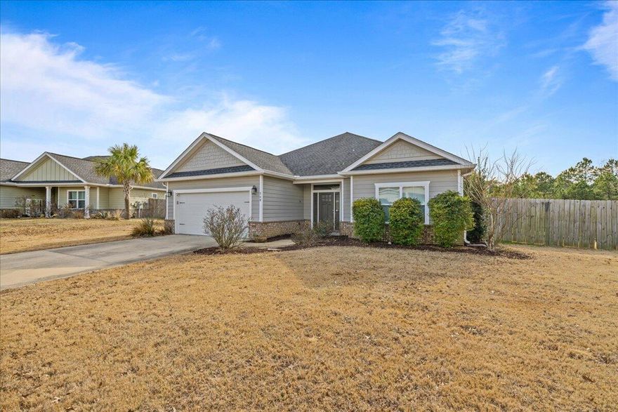 Better than new and meticulously maintained! A Parade of Homes winning builder. Immediately this entry gives a great first impression with lots of natural light & high ceilings. Seamless flow through galley style kitchen. The family room has exaggerated trey ceiling & double crown molding. Exterior door provides access to outdoor living on the large screened rear porch. Large Master BR will be your favorite retreat with crown molding and tray ceiling. Other home features include granite countertops, hard surface flooring, walk in tile shower with separate tub, his/her closets, ceiling fans in all bedrooms, SS appliances, privacy fence with double gates, natural area with no neighbors in the back, whole house pest prevention system, professionally maintained lawn, gutters, and much more!