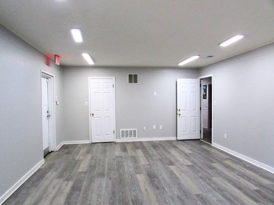 1 MONTH FREE RENT with a 7 MONTH LEASE!!! Executive Office Suite - Perfect for Growing Businesses 450 sq ft office spaceUnlock your business's potential with this versatile executive office suite, designed for comfort, productivity, and seamless collaboration.   2 office Office 1: 15' x 19'Office 2: 15.6' x 10'Private Entrance - Maintain discretion and easy access for staff and clients Storage Closet - Convenient for keeping supplies organized8 ft Ceilings - Create an open, comfortable atmosphereShared Facilities - Gain access to: Bathrooms / Kitchen area / Conference room for strategic meetings / Large training room for workshops and eventsAll Utilities Included - No hidden costs, just move in and focus on your business