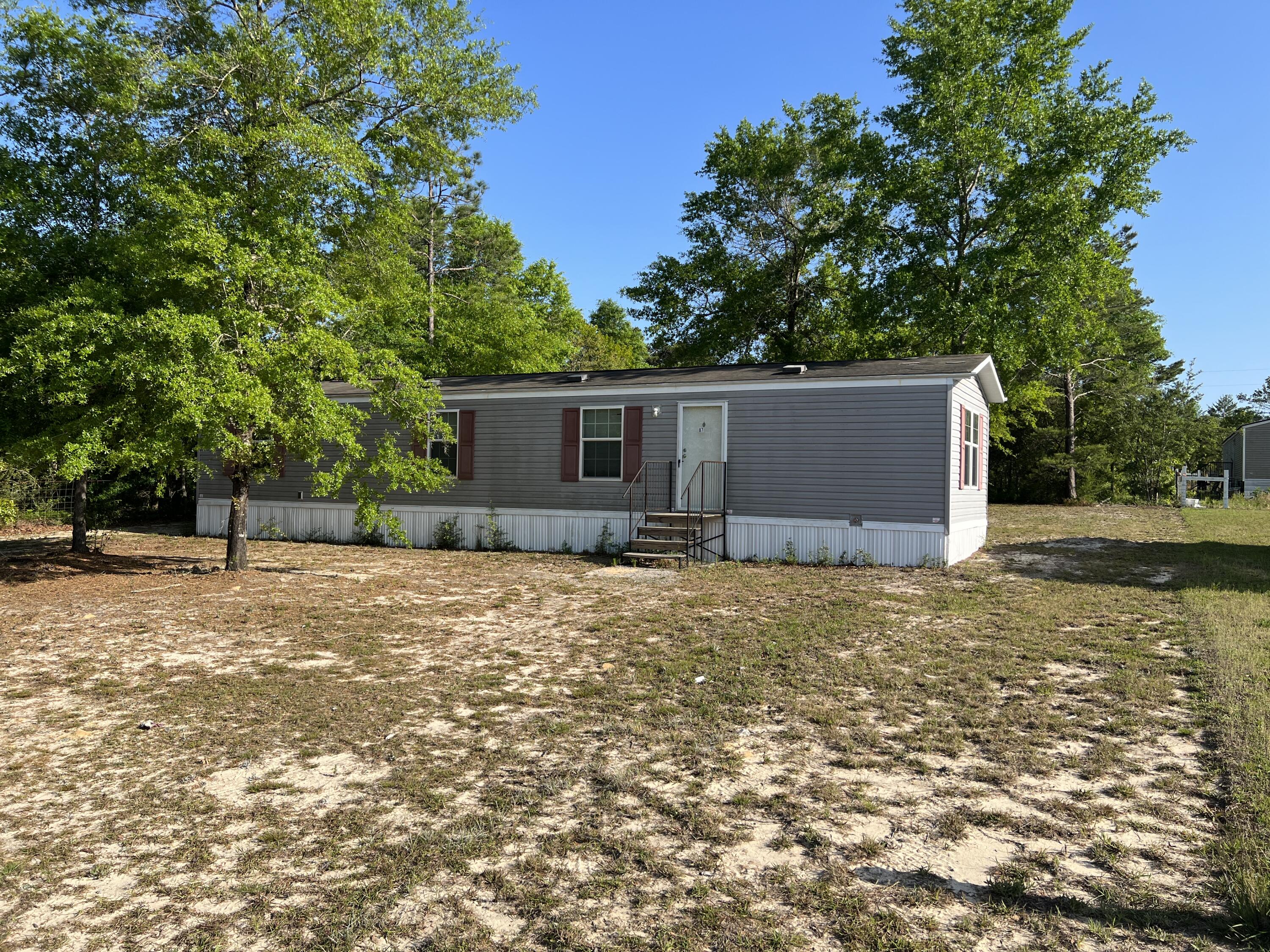 Please bring all reasonable offers!!!!!!!New Lower price. Property being sold As-Is. Check out this 2 bedroom 1 bathroom mobile home in close proximity to the beautiful beaches of the Emerald Coast. You would live approximately 35 minutes to Destin Beaches. Conveniently located to Eglin AFB and Duke Field. Would also make a great 2 home in FL for anyone. Buyer or buyer's agent should confirm any and all measurements deemed important.