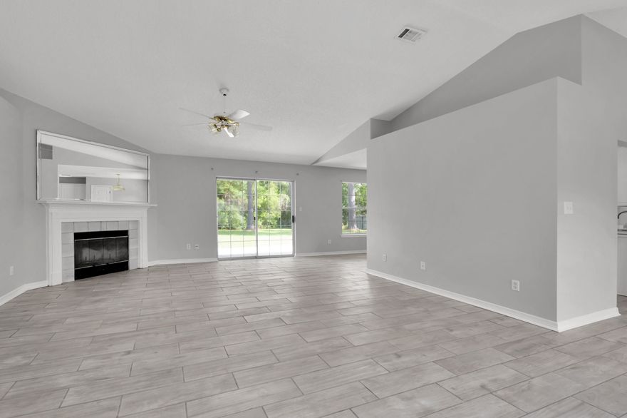 Welcome to 2341 Orion Lake Drive located in Orion Lake Subdivision. This lovely home has 3 bedrooms and 2 bathrooms with a double car garage.  The home has just been repainted and has new tile flooring everywhere except for the bedrooms. The kitchen has an island, pantry, and plenty of counter space. The Master Suite has a large double vanity, garden tub, and two walk in closets. It has a beautiful and spacious yard. The home is close to Hurlburt AFB (11 minutes), shopping, and beautiful beaches. Call today to schedule a showing!