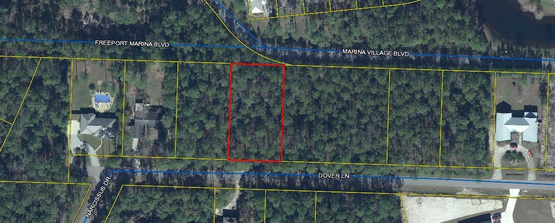 Beautiful 0.51 acre Lot in the charming subdivision of LaGrange Shores. Underbrushed and culvert already in place. Come build your dream home and be close to all the action of the emerald coast and beautiful waterways.