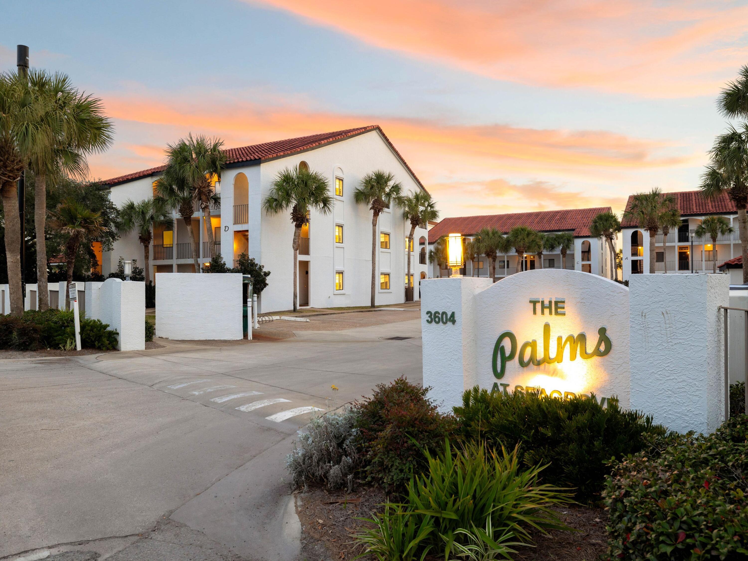 PALMS AT SEAGROVE CONDO UNIT D - Residential