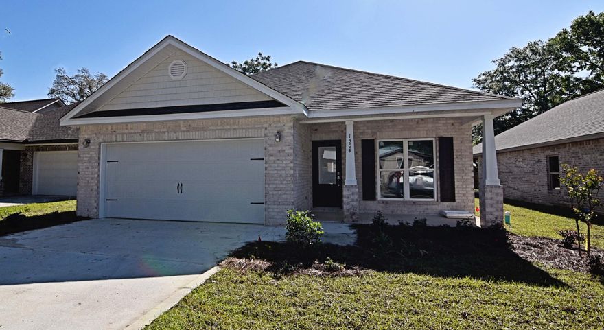 UNDER CONSTRUCTION!! Beautiful 4bed/2bath home by local builder, GRAND AMERICAN. In the craftsman style, this home offers all the comforts and conveniences of modern living: QUARTZ/GRANITE counter-tops; custom, SOFT-CLOSE, shaker style, all-wood cabinets; SLATE finished GE appliances; large walk-in pantry, and large central island w/ breakfast bar. Main living area(s) vinyl plank flooring, with tile in the bathrooms & FRIEZE carpeting in the bedrooms. This custom home also includes: 9-11' ceilings, CROWN, tray ceiling, and arched walk-thrus. Centrally located in Niceville in close proximity to schools, shopping, Eglin AFB and the beautiful white sandy beaches of Destin, this home will be a MUST SEE! Don't miss this opportunity!