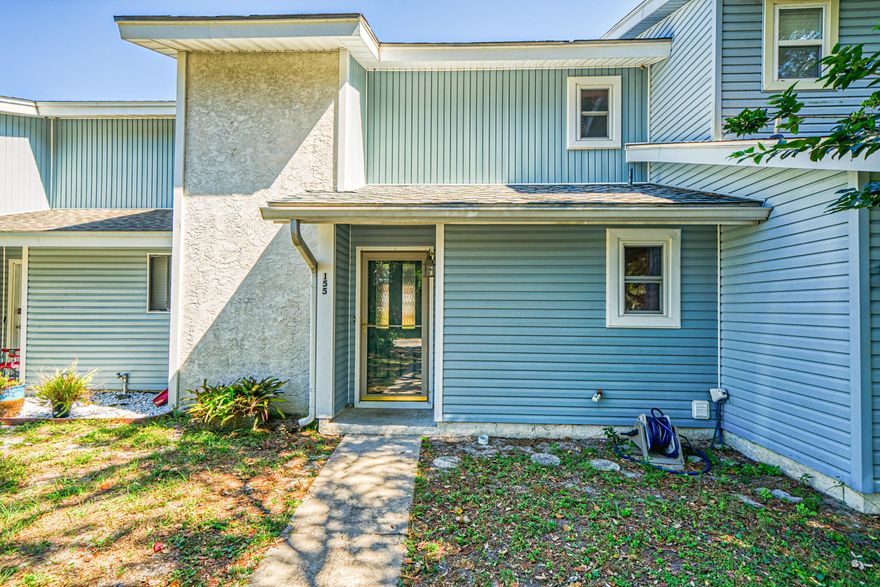 BACK ON THE MARKET!! 
No HOA fees and under $200k in the heart of Destin!! This townhome comes with a brand new HVAC in 2020, New Hot Water Heater with Timer in 2020, New Carpet in January 2019 along with other recent upgrades. This townhouse features the living room, kitchen, dining room and half bath on the first floor and two bedrooms and one full bathroom on the second floor. The master bedroom has beautiful bamboo flooring with a large walk-in closet. You can also sit in your own private fenced in backyard perfect for little ones to run and play.  This community is in a great location very close to the schools, parks, shopping, restaurants and both Air Force Bases. Inside door allowance of $300 and a home warranty with a strong offer.