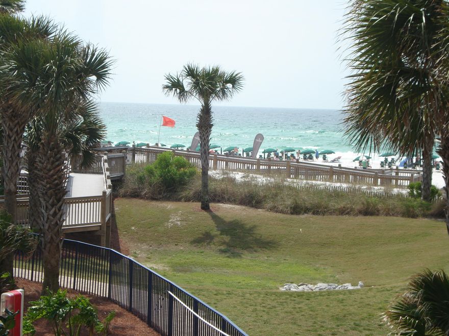 Unit B204 is only 2 stacks back from beach with fantastic view of beach and amenities. Sit on your balcony and enjoy all the activities around the pool and beach. Access to balcony from living area and both bedrooms. Unit is tiled thru out and ready for you to enjoy the rental income or use for your own enjoyment. Great rental machine! 2016 gross rental $40,989 with 22 days owner blockWith the level of amenities at Waterscape you never have to leave the property! Bring your suitcase and enjoy.