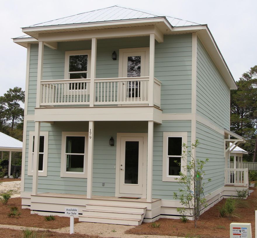 Don't miss this one! An opportunity to own a brand new home just off 30-A under $500,000. Close to the beach with your own private pool. This home will be sold fully furnished and rental ready. It has four (4)bedrooms, separate bunk or office space, and three and a half bathrooms (3.5). Hardwood floors throughout, hurricane rated windows and doors, granite countertops, stainless appliances and crown molding. Double vanities in master bathroom and one of the guest baths. It has a double carport with storage closet for beach ''stuff'' and bikes. Brick pavers and outdoor shower help make clean up from the beach a breeze. Located near public beach access with bathrooms, picnic tables and showers. Close by are restaurants, shops, bike rental and everybody's favorite,an ice cream sho