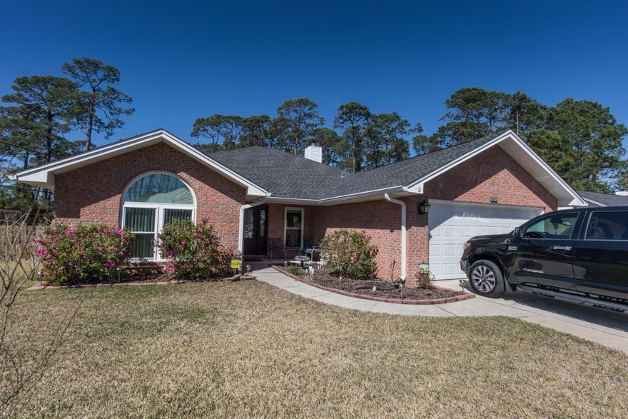 This well kept home in the popular and centrally located Colony Club neighborhood is waiting for it's new owner. The home is conveniently located next to the new Bay Parkway which will carry you directly to Pier Park or Hwy 79 which is only a few miles away. Also, you can take advantage of living right next to the Holiday Golf Course which is located in the neighborhood. The home boasts recent updates which include HVAC system in the last 6 months, replaced windows throughout the house, new LPV flooring in Sunroom and roof that is only 4 years old and is tied down to the foundation for extra support. There is also an outdoor shed for extra storage. Irrigation system works great and is hooked up to its own separate meter.