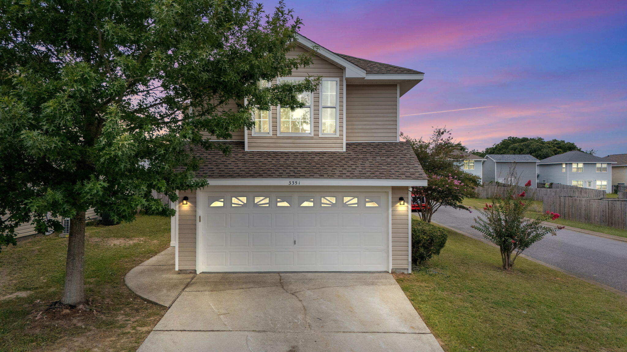 Step inside this beautifully updated home where every detail has been thoughtfully refreshed. The kitchen features all-new cabinets with soft-close drawers, stainless appliances, custom backsplash, and countertops. Both bathrooms have been redesigned with new cabinets and custom countertops. Interior upgrades include new doors and trim, fresh interior paint, luxury plank flooring, new carpet, and updated hardware throughout. Lighting has been replaced in every room, and the plumbing has been enhanced with both functional and aesthetic upgrades, including new trim. Major systems are in excellent condition, with a 2021 roof, brand-new HVAC and water heater in 2025. Outside, the exterior trim has been freshly painted, and the landscaping has been nicely enhanced. This property is move in ready! Convenient to shopping, dining and Pensacola NAS.