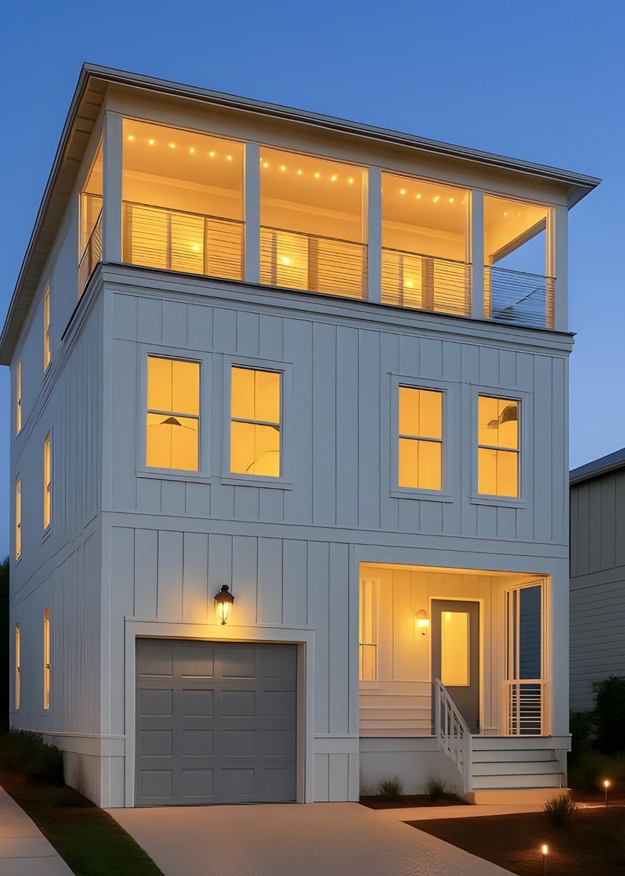 Millon Dollar Deal! Don't miss out! Luxurious Coastal Lifestyle with 3 Public Beach access just steps away from your very own Beach House! Imagine owning a masterpiece of modern design nestled in the heart of coastal splendor, where you can enjoy not just the beauty of the beach, but also get paid to own this exquisite residence! Welcome to your dream home in Grande Pointe, Inlet Beach, where the allure of sugar sand beaches starts with three remarkable public access points just steps from your doorstep!Turn-Key Luxury Awaits You. This enchanting home promises a unique blend of tranquility and opulence, making it the perfect sanctuary for relaxation or entertaining. Step into your personal paradise, where upscale living and natural beauty come together seamlessly.A Grand Entrance to Effortless Elegance.  Upon enter you'll be captivated by the grandeur of the open-concept layout, featuring soaring 10' and 12' ceilings that amplify the sense of space. An inviting grand foyer flows beautifully into expansive living areas, all thoughtfully designed with custom furnishings and exquisite window treatments that elevate your experience of coastal sophistication.Indulge in Your Primary Suite Oasis.  On the first floor, your luxurious primary suite serves as a personal retreat, complete with a spa-like ensuite outfitted with double vanities, a lavish shower, and a generously sized walk-in closet, ensuring every storage need is met. Sleep peacefully on a large custom king-sized bed framed by stylish decor, where comfort meets chic.Culinary Bliss Awaits in Your Gourmet Kitchen The heart of this stunning abode lies within the gourmet kitchen, boasting a professional-grade gas 6-burner cooktop, a convenient pot filler, a vast island perfect for culinary creativity, and a spacious walk-in pantry. Hosting friends and family will be a delight with your built-in coffee/wet bar, ensuring you're always prepared for unforgettable gatherings.Versatile Living Spaces for Every DesireIn need of flexibility? Your home features a cozy bunk room on the second floor, while a bonus loft on the third floor can transform into a family room, office, play area, or peaceful reading nook. Tailor these versatile spaces to fit your lifestyle and personal tastes!Outdoor Bliss Beckons You Embrace the coastal air and breathtaking views from the large balconies on both the 2nd and 3rd floors, perfectly designed for outdoor entertaining or capturing magical sunsets. Create treasured memories with loved ones in your beautifully appointed outdoor spaces--each moment is an opportunity for joy.Unrivaled Location in Coastal ParadiseLiving in Grande Pointe means you're immersed in everything coastal bliss has to offer. With easy access to South Walton's largest public beaches, located just half a mile away, plus the vibrant shops and restaurants of 30A and local gems like Rosemary Beach and Aly's, your beach days are just a stroll away! Nature lovers will relish the proximity to Camp Helen State Park, where picturesque trails and multiple beach accesses await your exploration.Luxurious Community AmenitiesAs a resident of Grande Pointe, indulge in exclusive amenities, including a serene lakefront heated pool, a community dock perfect for peaceful mornings by the water, and a classy clubhouse complete with a full kitchen for entertaining friends and family.Turn-Key Opulence Ready for You!This exquisite home comes fully furnished, allowing you to dive straight into the coastal lifestyle of your dreams. Imagine living in a property that not only exudes luxury but also pays you back through lucrative short-term rental possibilities! Don't Miss Out on This Investment Opportunity!Your chance to own a luxurious coastal haven in Grand Pointe, Inlet Beach, awaits! Whether seeking a personal escape or a profitable investment, this dream home is truly a jewel that won't last long on the market.
