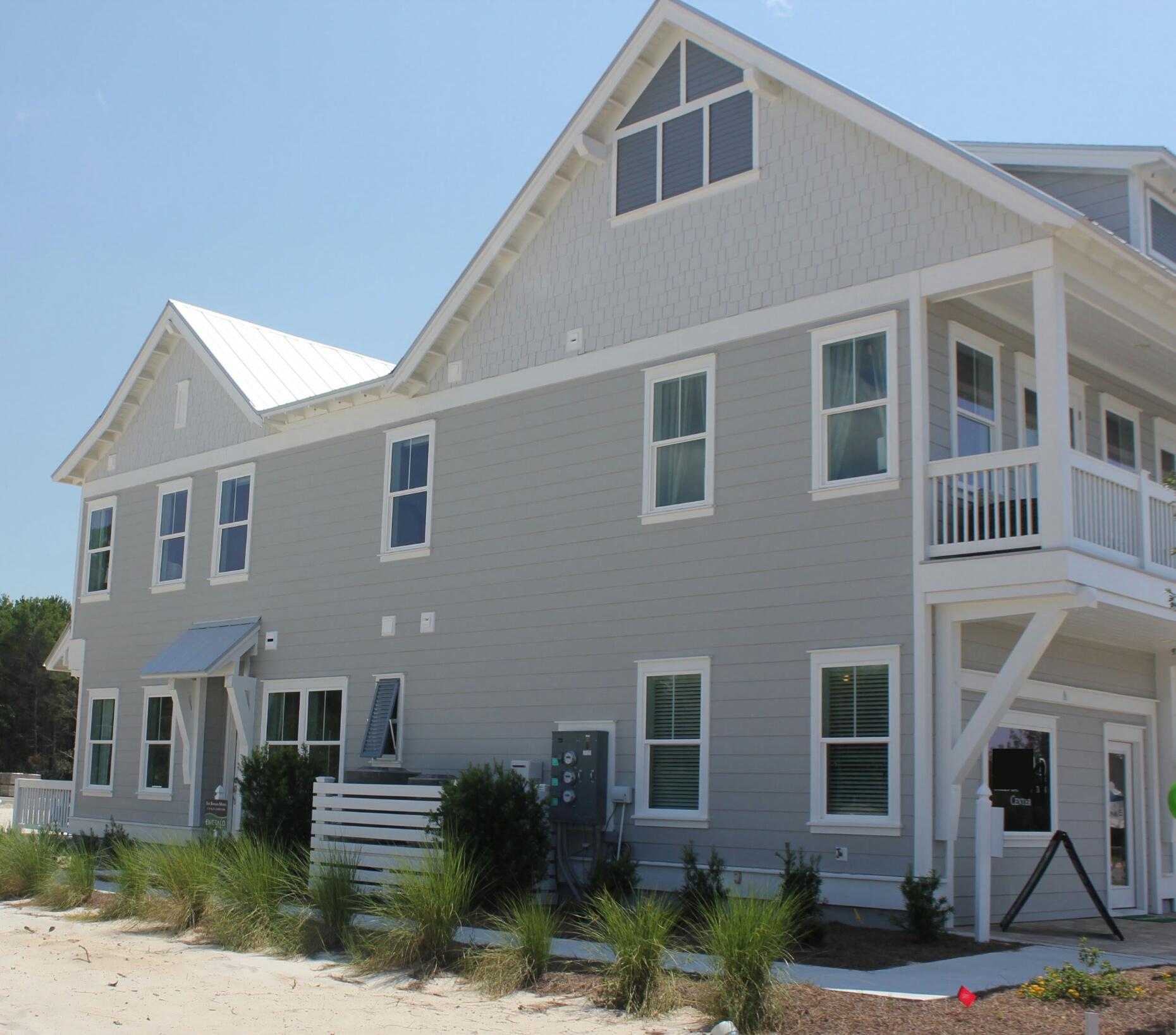 Prominence, the next ''seaside''! The Town of Prominence is located on HWY 30A between Seagrove and Alys Beach. Residents will enjoy easy access to a beautiful Town Center, Resort style pools, Fitness Center and Private Shuttle Service to the beaches of 30A. ''The Hub,'' the community's town center includes restaurants, shops, and an amphitheater with covered event pavilion, a cinema screen for movies as well as a stage for concerts and events. The aruba Triplex Townhome floor plan is uniquely designed home with a 1 car garage and natural gas appliances. Photo's and virtual tour may be of similar home but not subject property.