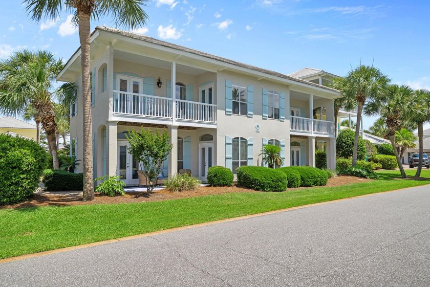 Discover the charm of coastal living at 34 Opal Cove. Located just 1,100 feet from the white sand beaches of the Emerald Coast, this is a beautifully updated, fully furnished home in the gated Emerald Shores community of Miramar Beach. With almost 2,100 sq ft of living space, this two-story property features a recently renovated kitchen, fresh exterior paint, two ensuite bedrooms (one on each floor), a third bedroom with patio access, a bunk room, and two separate living areas--one with its own kitchenette.The fenced backyard, outdoor grill, and four covered porches create inviting spaces for outdoor living. Community amenities include two pools (one heated), tennis courts, private beach access with a pavilion, restrooms, showers, seasonal tram service, beach chair rentals,  and an on-site restaurant/bar. With strong rental performance and walkable access to restaurants, shops, and attractions, this property is ideal for investment or personal use.

