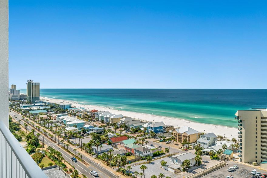 BEAUTIFUL 1 bedroom, 2 bathroom & BUNK ROOM - PANORAMIC GULF FACING condo comes fully furnished & ready for your guest to enjoy. 2021 Rental Income grossed over $30k!!  New Dehumidifier, Rheem Hot Water Heater, ALL Whirlpool Appliances: Dishwasher, Electric Range w/oven, Microwave, Refrigerator w/ice maker; Beautiful white quartz kitchen counter tops ~ all installed Aug 2020.  HVAC 2017. Laketown Wharf Resort is just Steps Away from the World's Most Beautiful White-Sand Beaches, Shopping, Dining & Live Entertainment; offers 5 unique pools, 2 oversized hot tubs, outdoor gazebo, pickle ball court, mini-golf, Splash Bar & Grill, Gulf View fitness center, 2 covered parking garages, easy beach access, Kids Funscape playground & much more!!  Perfect for you beach getaway or rental investment! Includes: 60" LG Tv & 42" Vizio Tv; 2 ea Levanto Brushed ceiling fans; Hoover Rewind vaccum; 4 ea folding adirondak chairs; KABA lock; ALL Furnishings convey with "exception" of bedding/linens displayed in pics (personal).