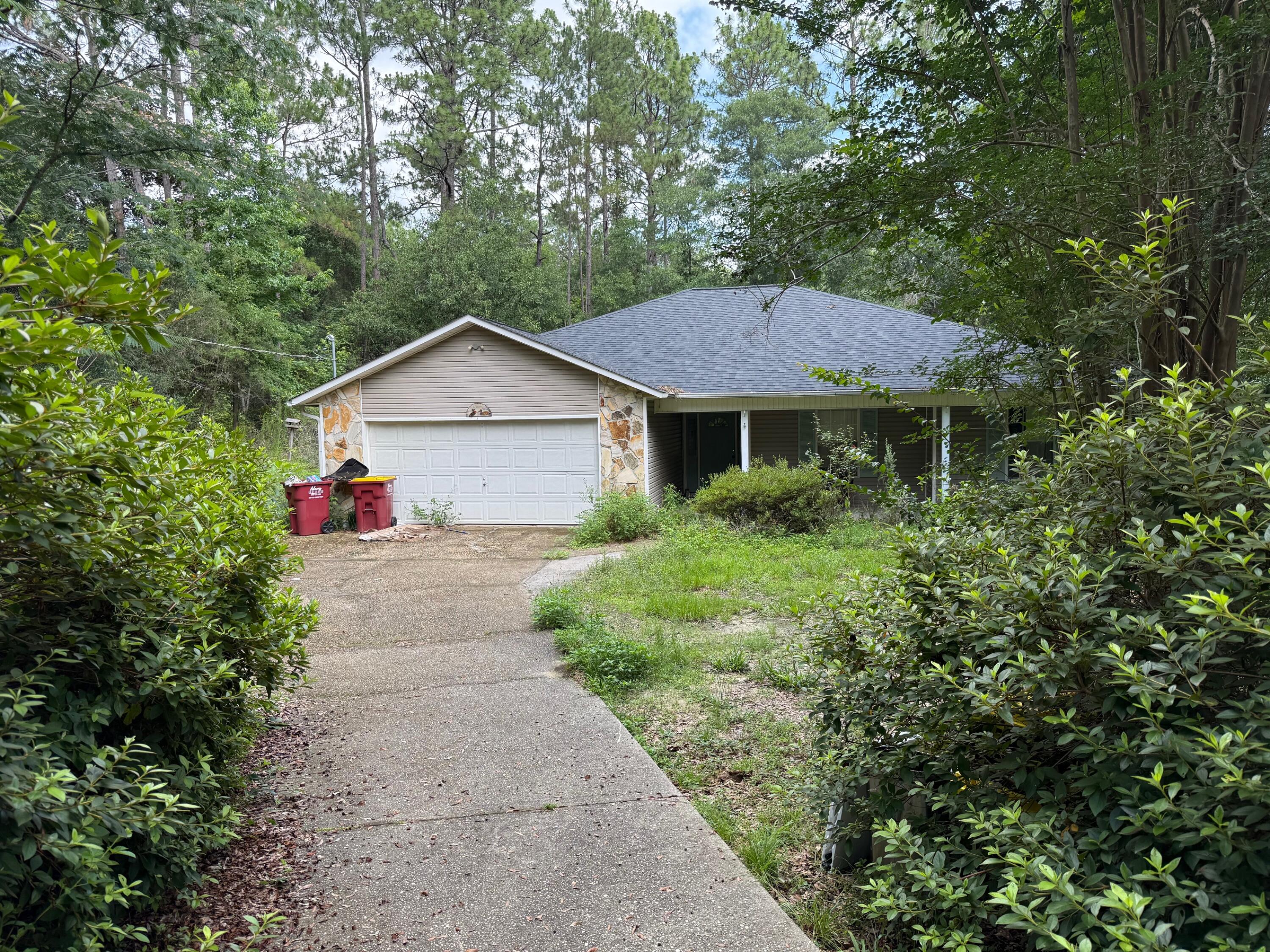 Solid home with nice sized yard, 2 car garage, oversized driveway, 3bedrooms and 2 bathrooms, this home is perfect for any family. Located on the quieter side of Crestview, there are several access points to Hwy 85 which gives you direct access to several option for grocery stores and dining.Property is being sold As-Is. Buyer to verify all pertinent information.