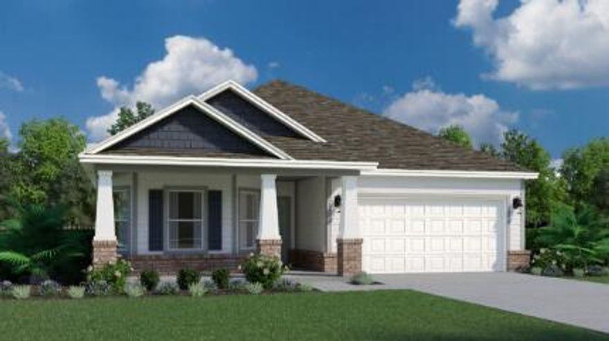 Your New Seacrest home has everything you need and more! As you enter your new home, your owners retreat is off to your side with a gorgeous bay window! Its ensuitebathroom has plenty of storage space with the linen closet and walk in closet! If you continue past the owner's suite, you are welcome into the gracious size dining room andgreat room combination. This also is open to the huge kitchen as well! This kitchen leaves the chef of the family to be included in any events going on in either the dining roomor great room. The second living retreat is off the back corner of the home gives all the rooms in the home privacy. The three spare rooms are down their own private hall withfull bath.