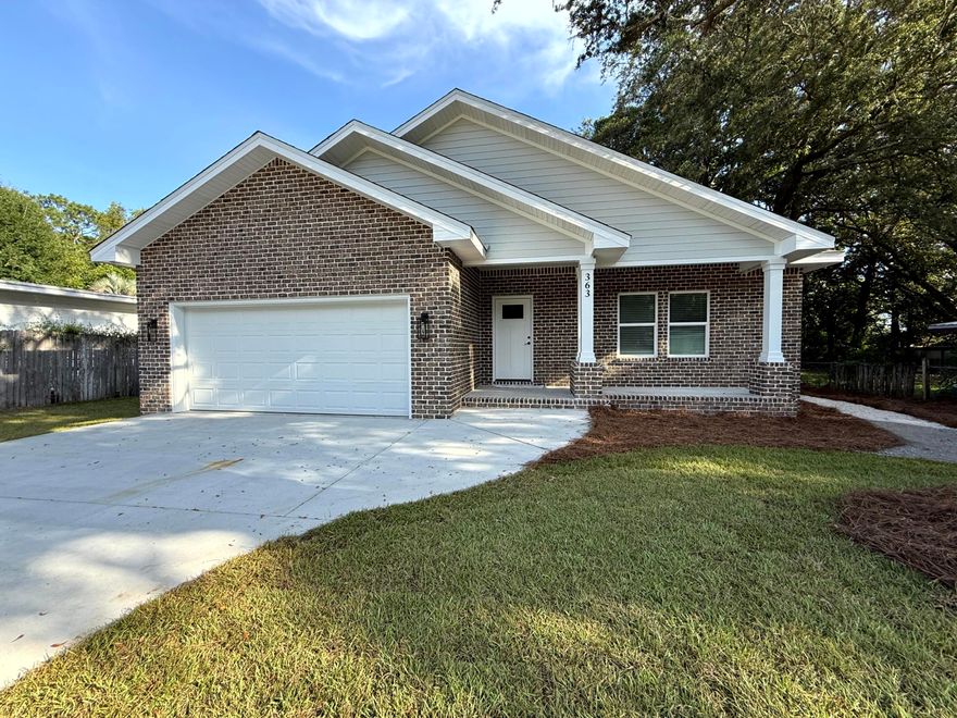 Seller is offering up to $15,000 towards buyers closing cost and prepaids with acceptable offer!  New construction3BR/2BA home located in Valparaiso! Home is conveniently located to Eglin Air Force Base. Home features include granite countertops, white shaker cabinets, built in custom shelving, solid core interior doors, large living & master, walk in pantry, LVP flooring, tile in baths, tile surrounds in tubs & showers, cased windows, full appliance package including washer & dryer, automatic sprinkler system and large lawn area. Call or text for more information! Buyer to verify all dimensions, information and pertinent details.