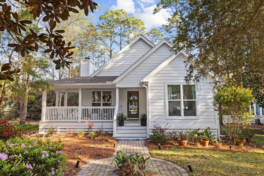 Uniquely positioned on *TWO LOTS (LOTS 37,38 Magnolia Beach)*, This charming cottage is not just a serene sanctuary but also a testament to the area's appeal, boasting an impressive short-term gross rental history with over $80,000 in Airbnb revenue in 2023 alone.Discover Why Everyone Loves Point Washington, FL! Surrounded by towering trees and a stone's throw from the Choctawhatchee Bay, the home offers peace and privacy on an unparalleled scale. The screened porch and wrap-around balcony serve as your personal havens, where the natural beauty of dawn transforms into starlit evenings, encapsulating the essence of Point Washington's timeless allure.Extensive renovations have meticulously