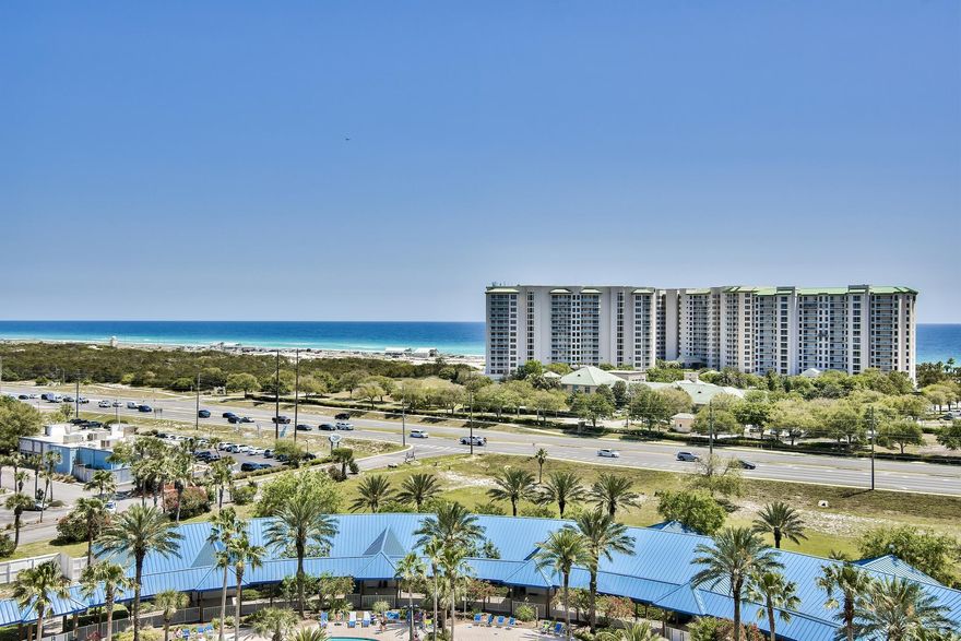 This 10th floor fully furnished unit with gorgeous GULF and BAY VIEWS is a rental machine!  2022 the unit grossed over $78k; YTD the unit is over $48k!  The city views along with the sunsets to the West are sensational. The unit has great upgrades such as LVP flooring throughout, 2022 water heater, and new dishwasher!  Kitchen features granite countertops and painted maple cabinetry. This unit is turnkey and ready for your first guest!