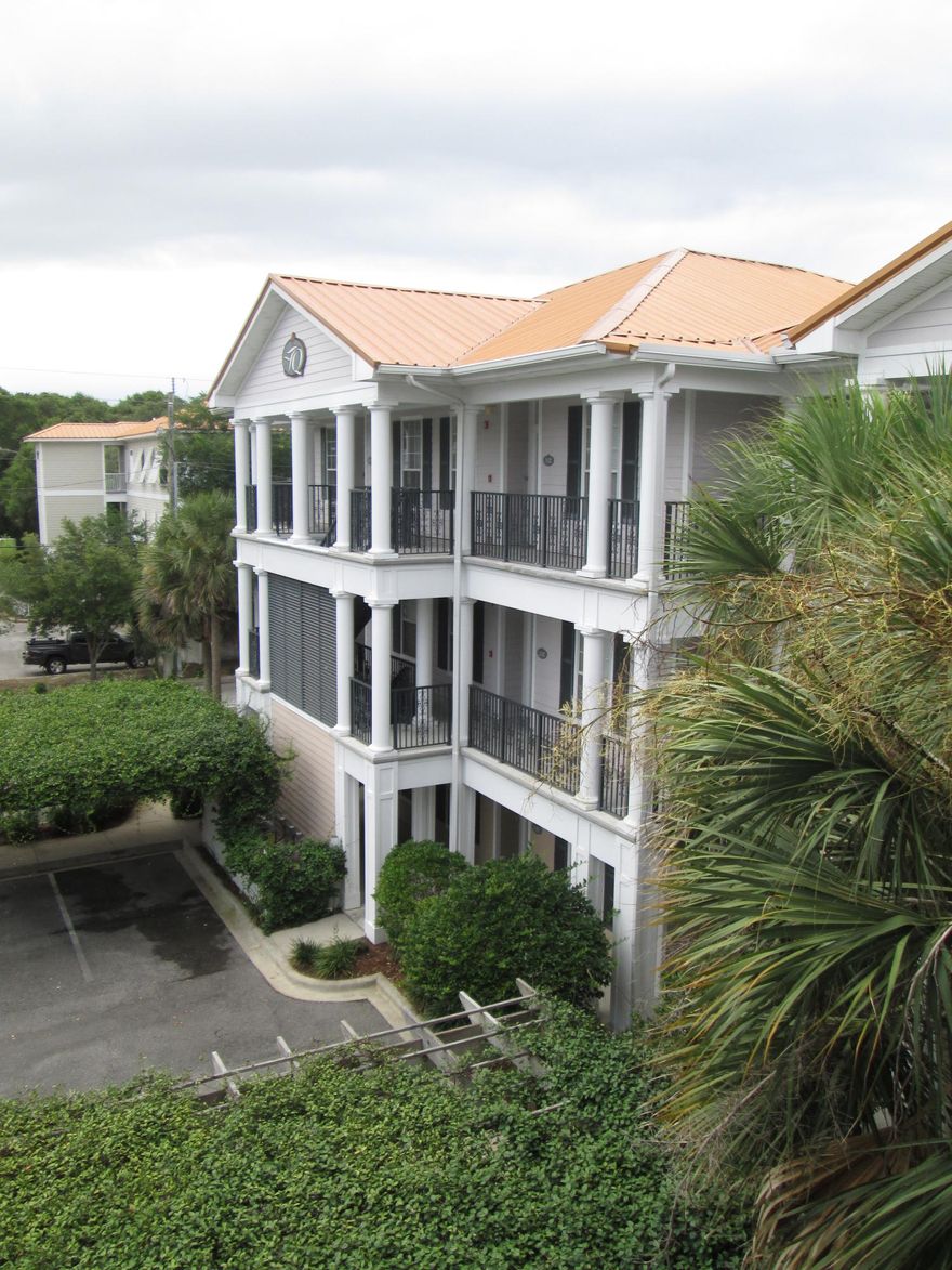 This charming condominium complex is in the heart of Fort Walton Beach. Located on Historic Brooks Street, this pet-friendly condominium is walking distance to shops and restaurants and only a five minute drive to the beautiful beaches of Okaloosa Island. Complex features include beautiful grounds, recreational facility that doubles as a community room, climate controlled storage, and elevators. The interior features include beautiful granite counters, spacious balcony, high ceilings with crown molding, his and her closets in the master bedroom, and dual sinks in the master bath. Additional third room with closet could be used as a bedroom. Views from the balcony show lush landscape, Okaloosa Island, and peek-a-boo views of Santa Rosa Sound. This unit is a must-see!