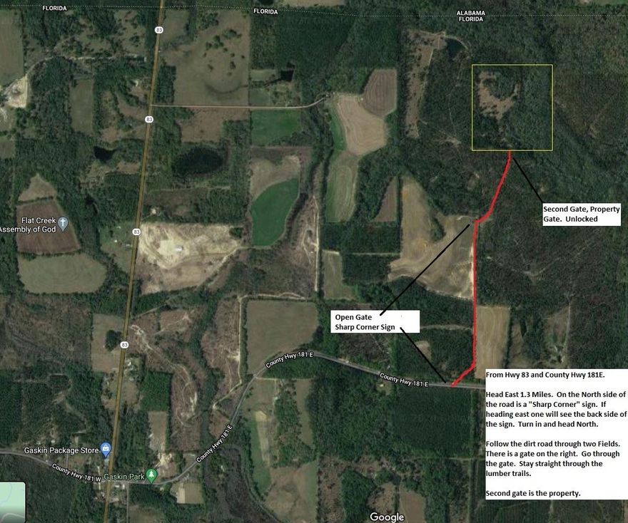 40 acres with timber, xmas tree saplings, and a stream.  7.5 acres cleared.  Hunters paradise with deer and turkey, bring all offers.