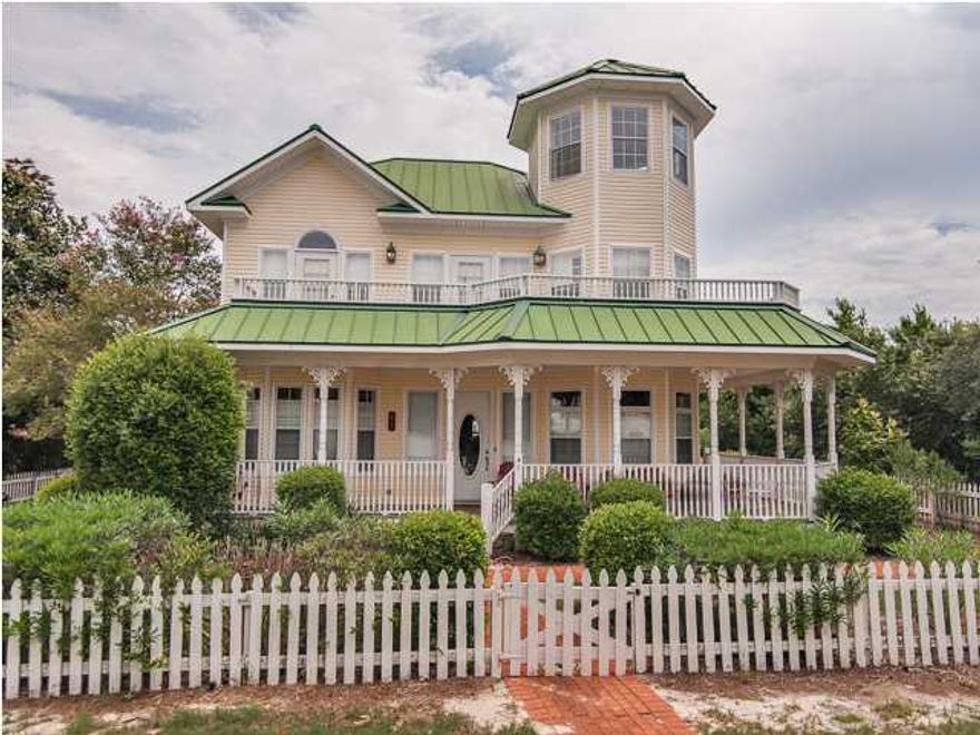 HUGE lot and short walk to beach access!!! Fabulous location adjacent to Rosemary Beach, with NO HOA fees. Kitchen and baths have been UPDATED!! Seller just installed gorgeous NEW granite countertops and tile backsplash in the kitchen. Master bath and guest bath now have beautiful tiled walk-in showers, granite countertops, undermount sinks and oil rubbed bronze fixtures. Powder room also has a granite countertop, undermount sink and oil rubbed bronze fixture. Wet bar and fireplace also have new granite! Open concept floor plan with master suite on first floor. Large wrap around covered deck also on main level. Off the dining area is a sunroom. 2nd floor has 3 guest bedrooms and full bath with 2 separate sink areas. Wonderful wrap around balcony to relax and soak up the sunshine!